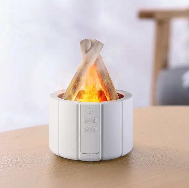 Зволожувач повітря з підсвічуванням полум'я , ефект багаття - Зображення 3