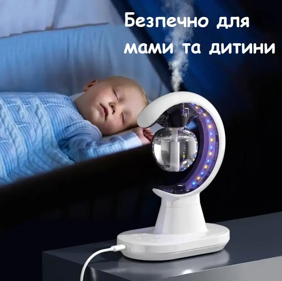 Зволожувач повітря з підсвічуванням та розпилювачем, MOSQUITO KILLER LAMP LY-31 - Зображення 3