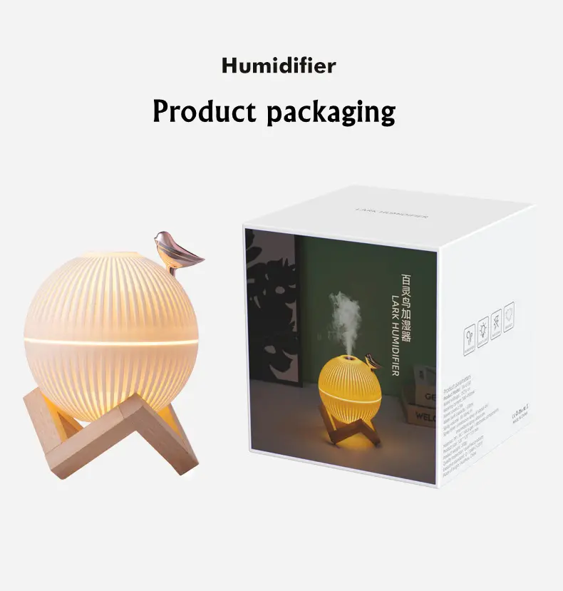 Зволожувач повітря ультразвуковий, 330 мл, USB, для дому, офісний освіжувач повітря аромадифузор - Зображення 3