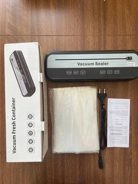 Вакууматор HZ-001 100W Сенсорний вакуумний пакувальник продуктів - Зображення 4