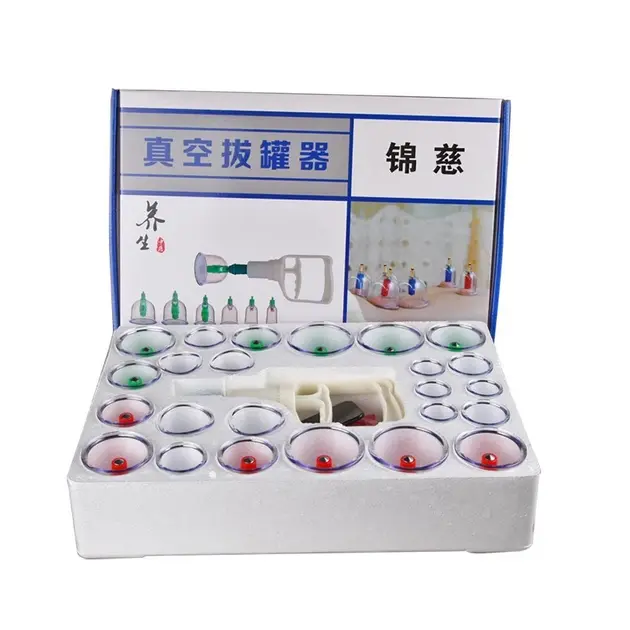 Антицелюлітні масажні вакуумні банки (24 штуки в комплекті) - Зображення 2