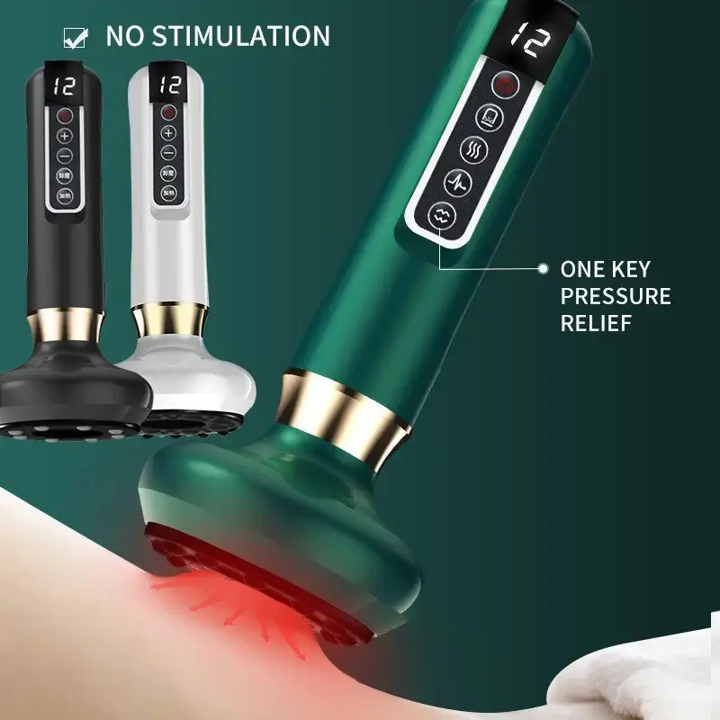 Вакуумний масажер для коригування фігури та антицелюлітного масажу з підігрівом - Зображення 4