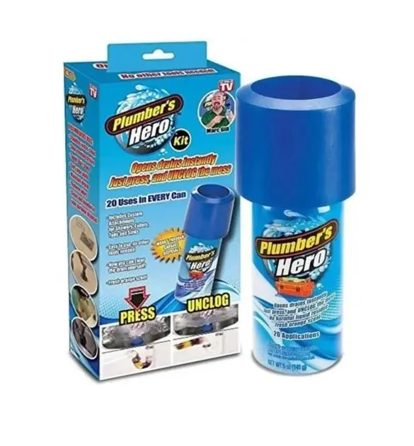 Вантуз Plumber Hero ART-0247 набір для прочищення унітазу та каналізаційних труб - Зображення 2