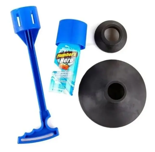 Вантуз Plumber Hero ART-0247 набір для прочищення унітазу та каналізаційних труб - Зображення 3