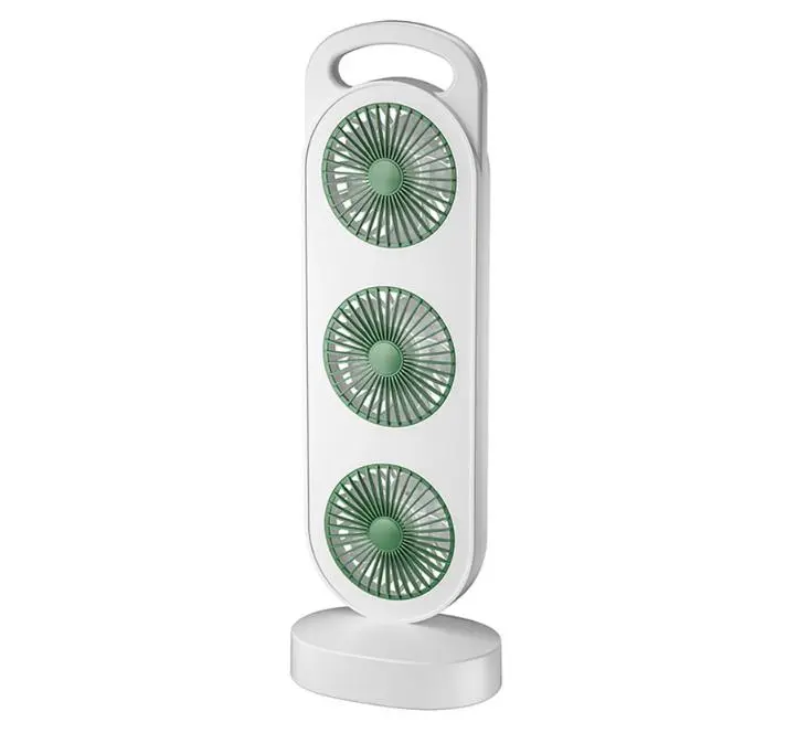 Вентилятор акумуляторний, 1200мАч, від USB, S-31 / Міні вентилятор портативний / Настільний вентилятор - Зображення 7