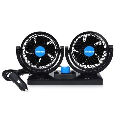 Автомобільний вентилятор 12V, HX-T304 (177-Х2) / Автомобільний вентилятор 12 вольт / Вентилятор в машину - Зображення 2