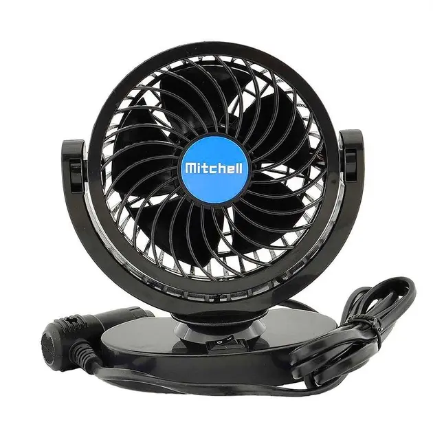 Автомобільний вентилятор CAR SMALL FAN F15 / Автомобільний вентилятор 5 вольт / Вентилятор в машину - Зображення 2