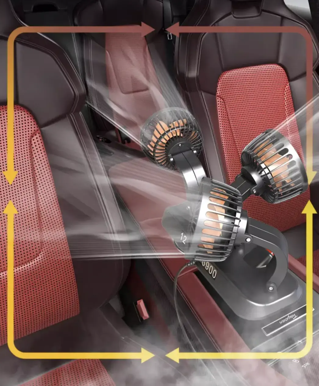 Автомобільний потрійний поворотний 5V USB з табличкою телефону - Зображення 3