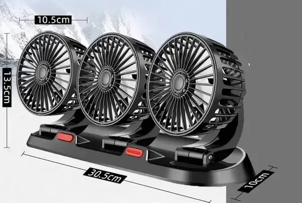 Автомобільний потрійний поворотний 5V USB з табличкою телефону - Зображення 7