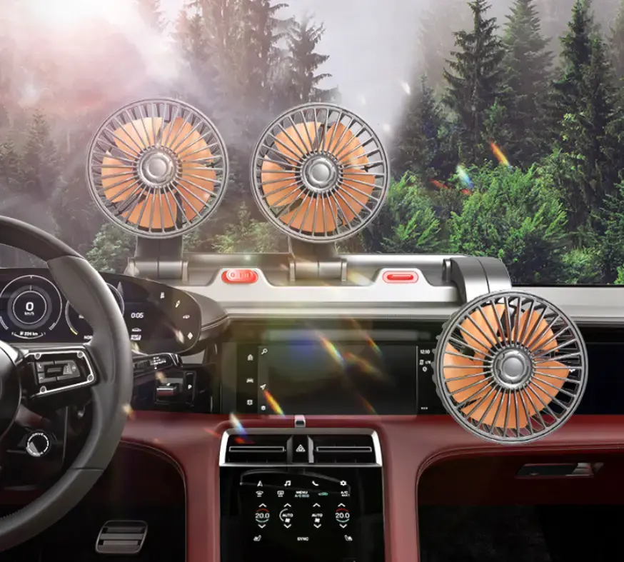 Автомобільний потрійний поворотний 5V USB з табличкою телефону - Зображення 2