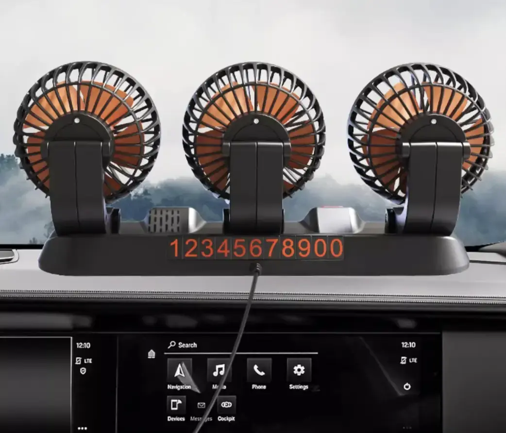 Автомобільний потрійний поворотний 5V USB з табличкою телефону - Зображення 6