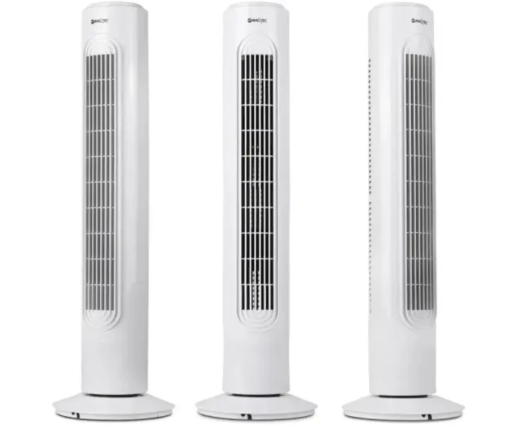 Вентилятор колонний підлоговий DOMOTEC MS-1627 45Вт Білий - Зображення 4