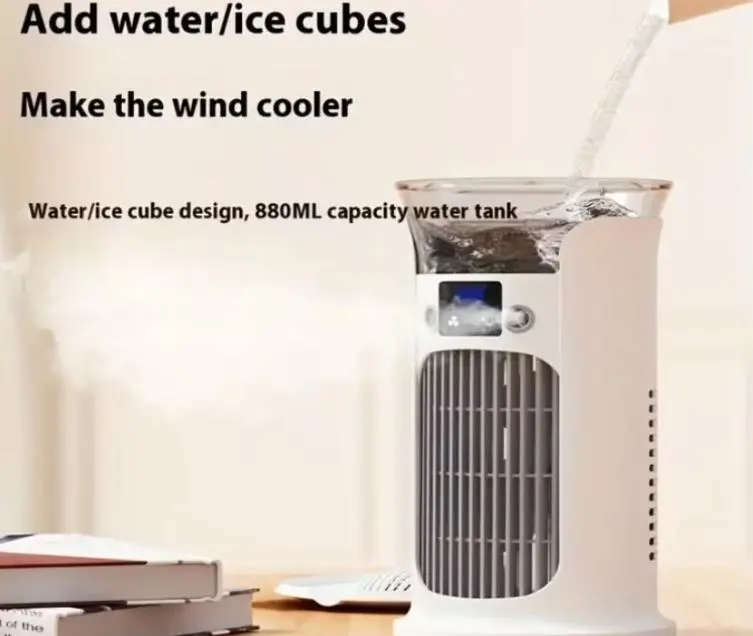 Вентилятор-кондиціонер міні-охолоджувач Spray air cooler LY-940 - Зображення 5