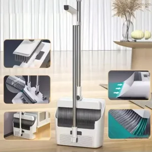 Віник та щітка з совком для прибирання 3 в 1