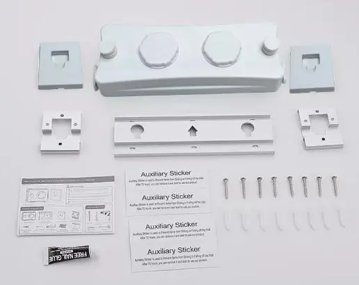 Мотузка для білизни, складна настінна сушарка для білизни - Зображення 2