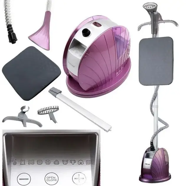 Вертикальний відпарювач RAF R. 3036 з функцією дезінфекції Парогенератор Електровідпарювач - Зображення 2