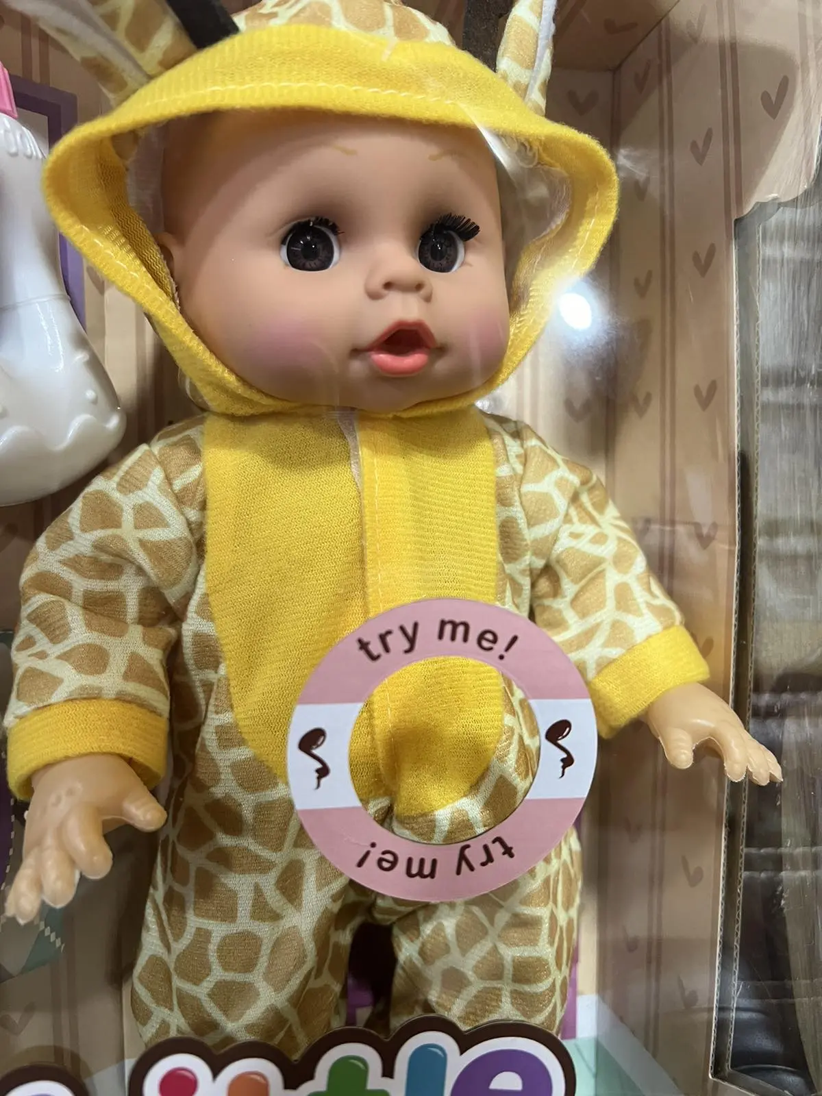 Лялька пупс, що розмовляє з пляшечкою та серветками Little Baby - Зображення 10