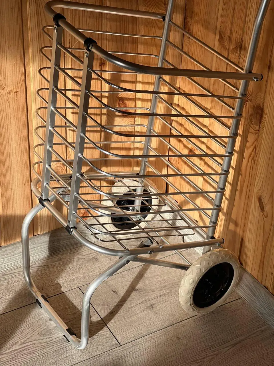 Надпотужний складний візок для покупок, універсальний великий кошик - Зображення 2