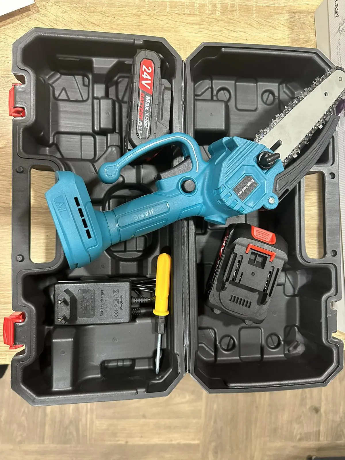 Міні пила (24В, 5,0 Ач) Віткоріз компактна і легко ланцюгова пила акумуляторна - Зображення 6