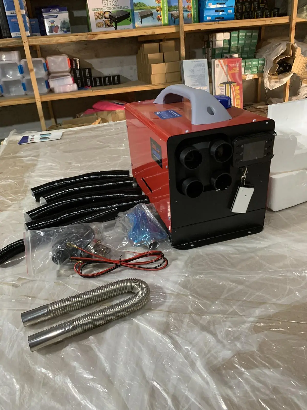 Автономний дизельний обігрівач повітряний обігрівач Greelite SN99 12v 8 кВт автономка 12v 8 кВт - Зображення 2