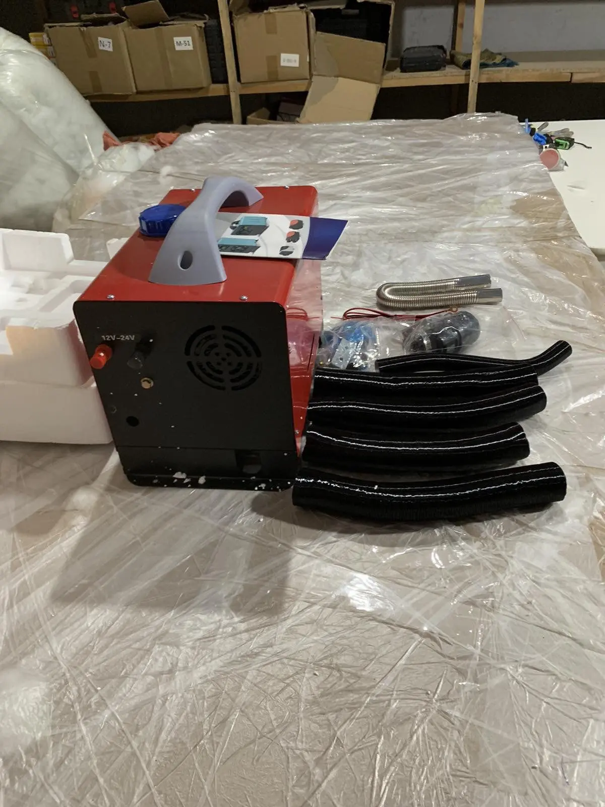 Автономний дизельний обігрівач повітряний обігрівач Greelite SN99 12v 8 кВт автономка 12v 8 кВт - Зображення 3