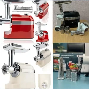 М’ясорубка Rainberg RB-2270 3800Вт з реверсом та насадками для шатківниці та ковбас