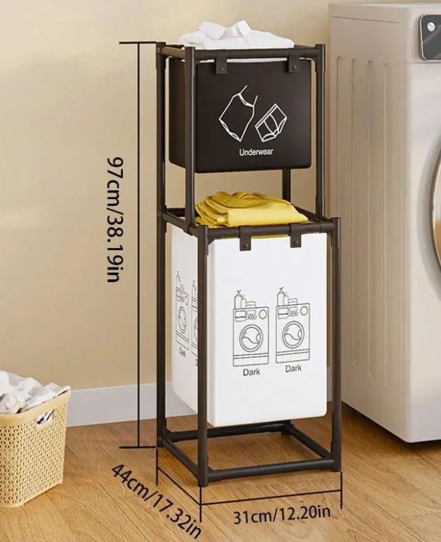 Кошик SKLM-23 для брудного одягу - Зображення 3