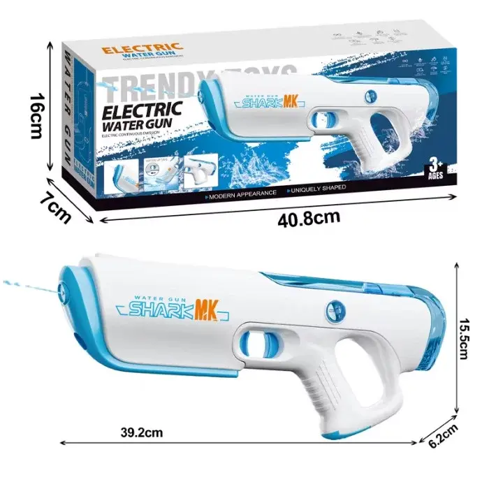 Водяний бластер Shark електричний з автоматичним набором води - Зображення 3