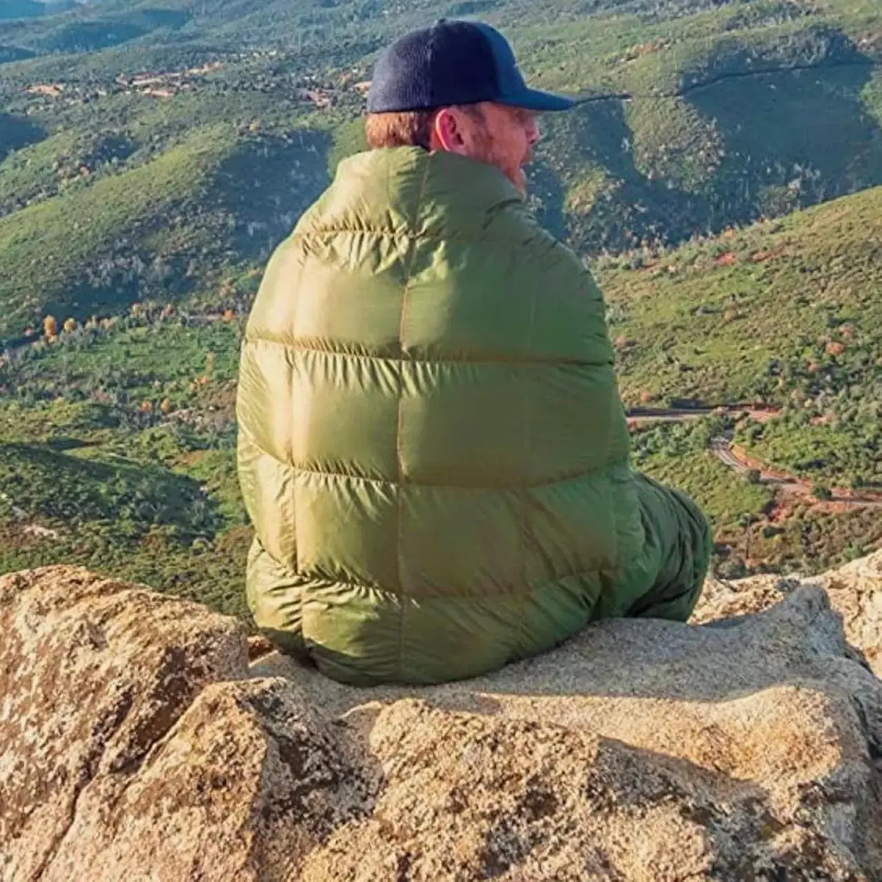 Водонепроникна пухова ковдра 200x140 см для туризму та походів AND-8-AND-9 - Зображення 5