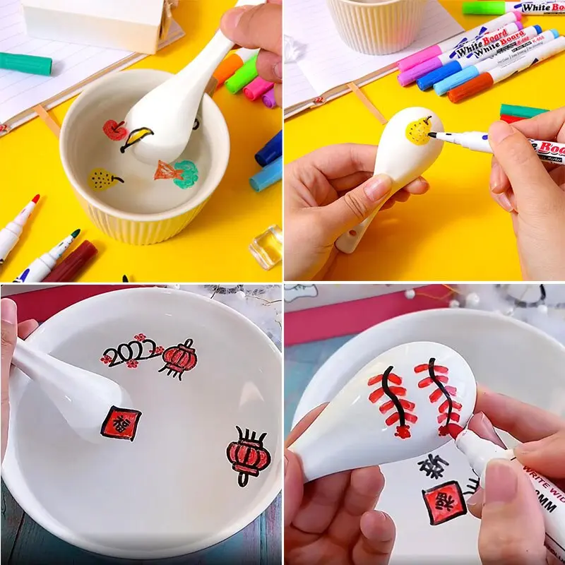 Чарівні маркери для малювання на воді 12 шт - Зображення 5