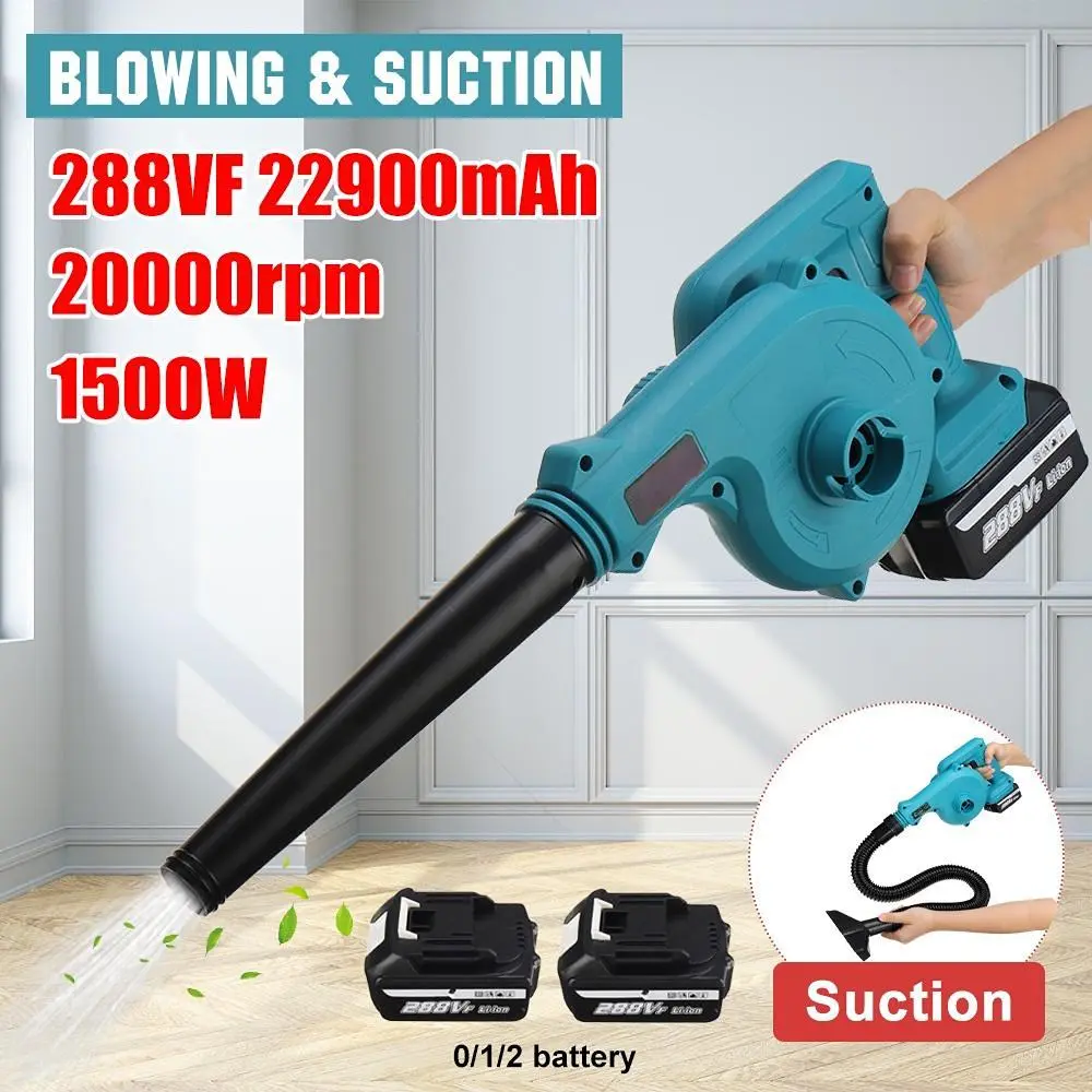 Повітродувка-пилосос 2в1 у валізі (2 акумулятори) - Зображення 5