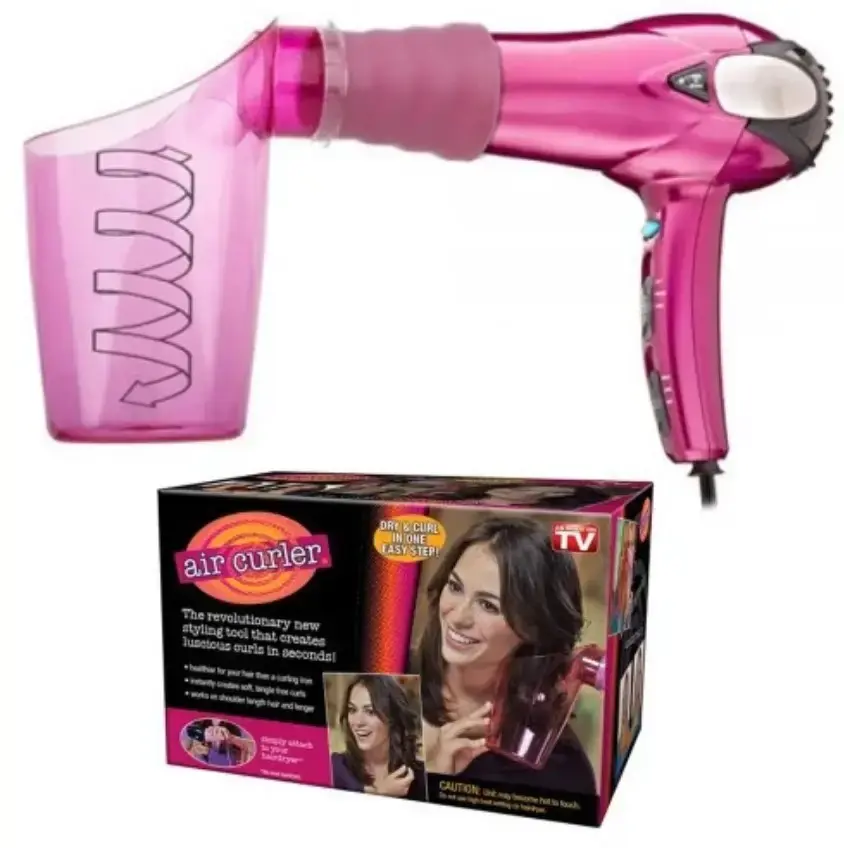 Повітряні бігуді Air Curler | Насадка для фена для завивки локонів - Зображення 4