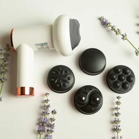 Вібромасажер антицелюлітний акумуляторний масажер Deep Rolling W44 - Зображення 5