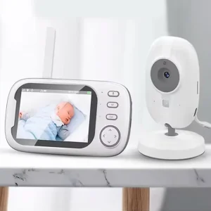 Відеоняня з дисплеєм для мами та дітей для спостереження камера та аудіо зв’язок ABM600