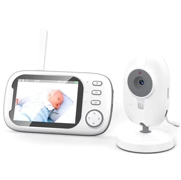 Відеоняня з дисплеєм для мами та дітей для спостереження камера та аудіо зв'язок ABM600 - Зображення 2
