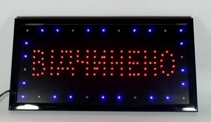 Вивіска Відчинено - Зачинено 50х26 - Зображення 2