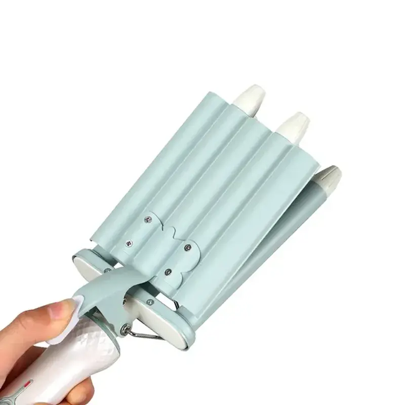 Плойка хвиля для волосся VGR V-597 п'ять хвиль діаметр 16 мм з керамічним покриттям для кучериків і локонів - Зображення 4