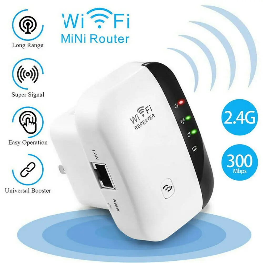 WIFI REPEATER Dynamode Підсилювач сигналу, репітер. ретранслятор 300Mb Білий - Зображення 5
