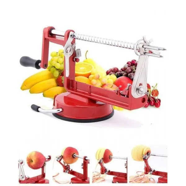 Яблукочистка Core Slice Peel 3 в 1, прилад для очищення яблук - Зображення 2