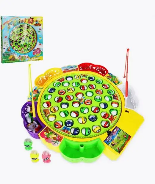 Гра музична рибалка з рибками та вудками