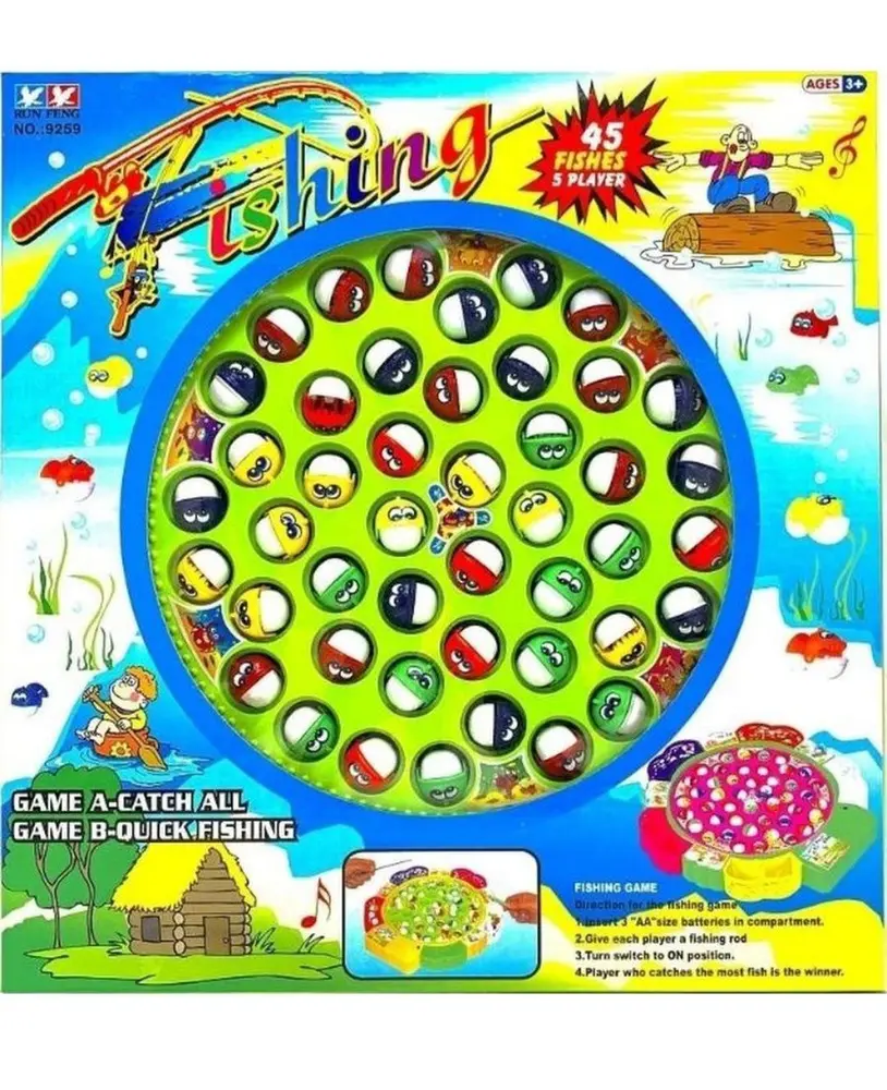 Гра музична рибалка з рибками та вудками - Зображення 4