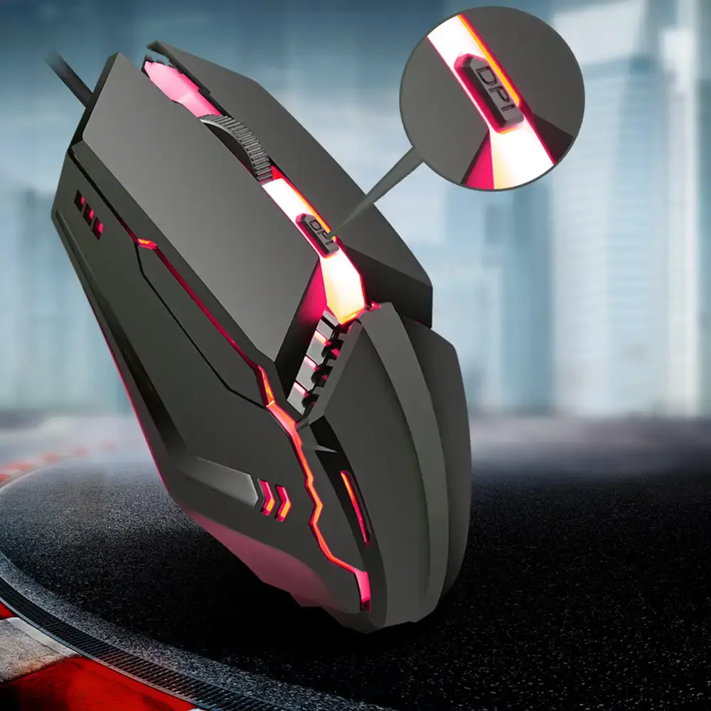 Ігровий комплект клавіатура та миша навушники килимок 4в1 Linmoni TF-400 Kit з RGB підсвічуванням для геймерів - Зображення 5