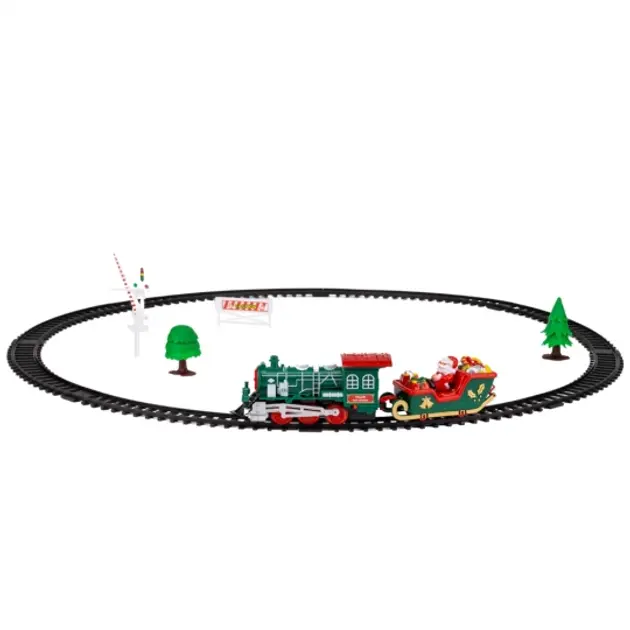 Ігровий різдвяний поїзд від батарейок, Christmas Classic / Набір святковий експрес - Зображення 4