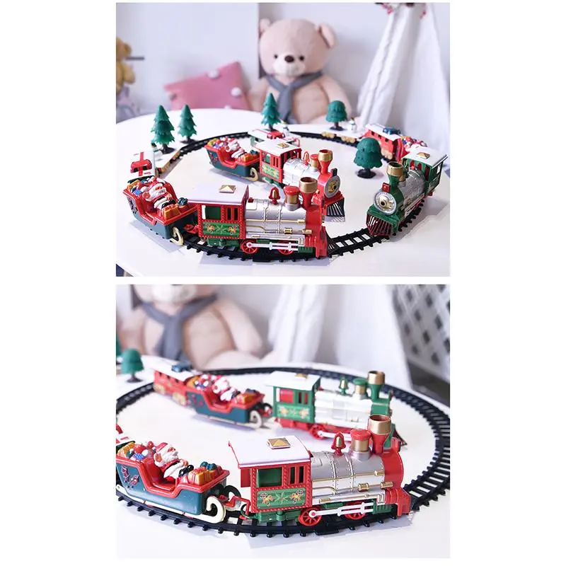 Ігровий різдвяний поїзд від батарейок, Christmas Classic / Набір святковий експрес - Зображення 5