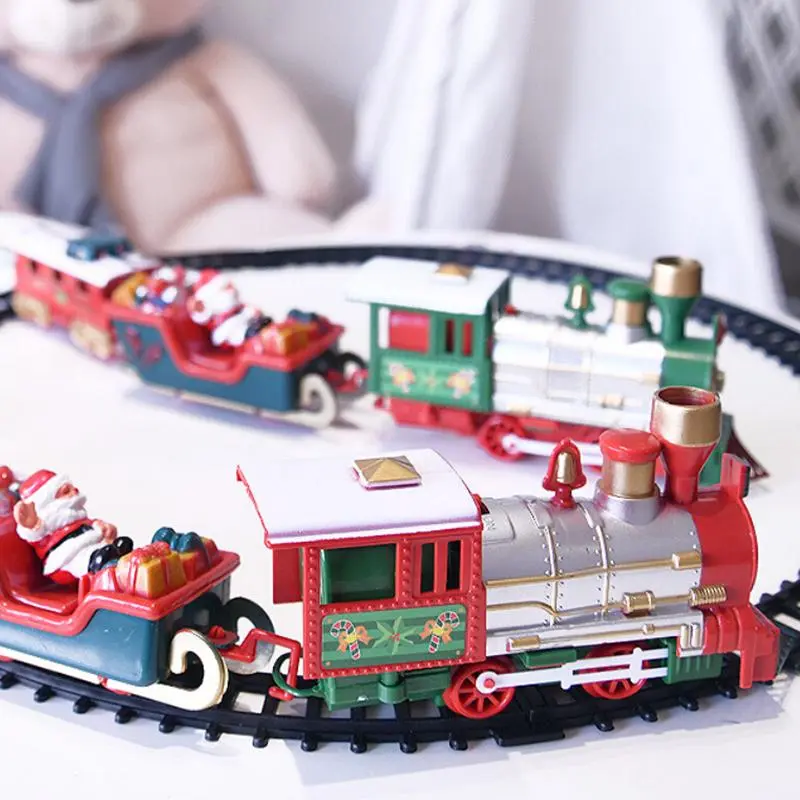 Ігровий різдвяний поїзд від батарейок, Christmas Classic / Набір святковий експрес - Зображення 2
