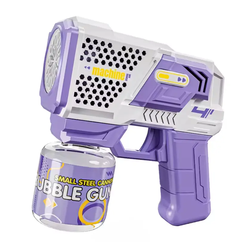 Іграшковий пістолет Бластер генератор мильних бульбашок Bubble Gun - Зображення 5