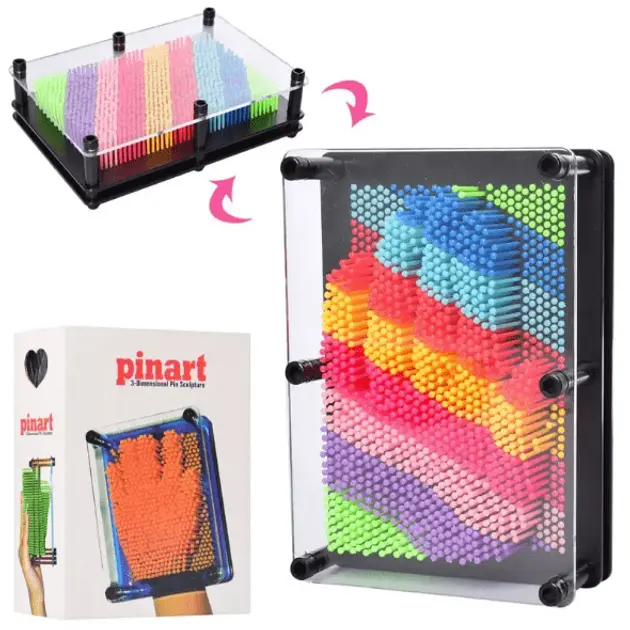 Іграшка-антистрес ToyCloud "Pinart 3D" Скульптор, моментальні відбитки - Зображення 4