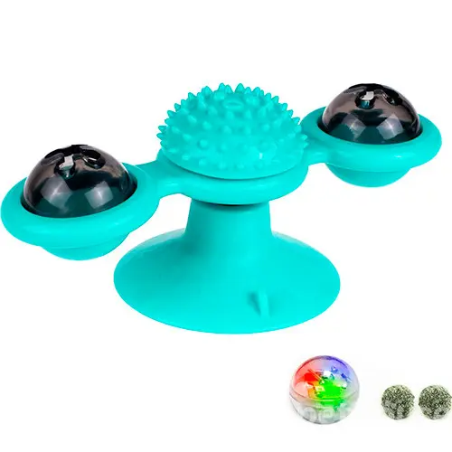 Іграшка для кота (спіннер) Rotate windmill cat toy - Зображення 4