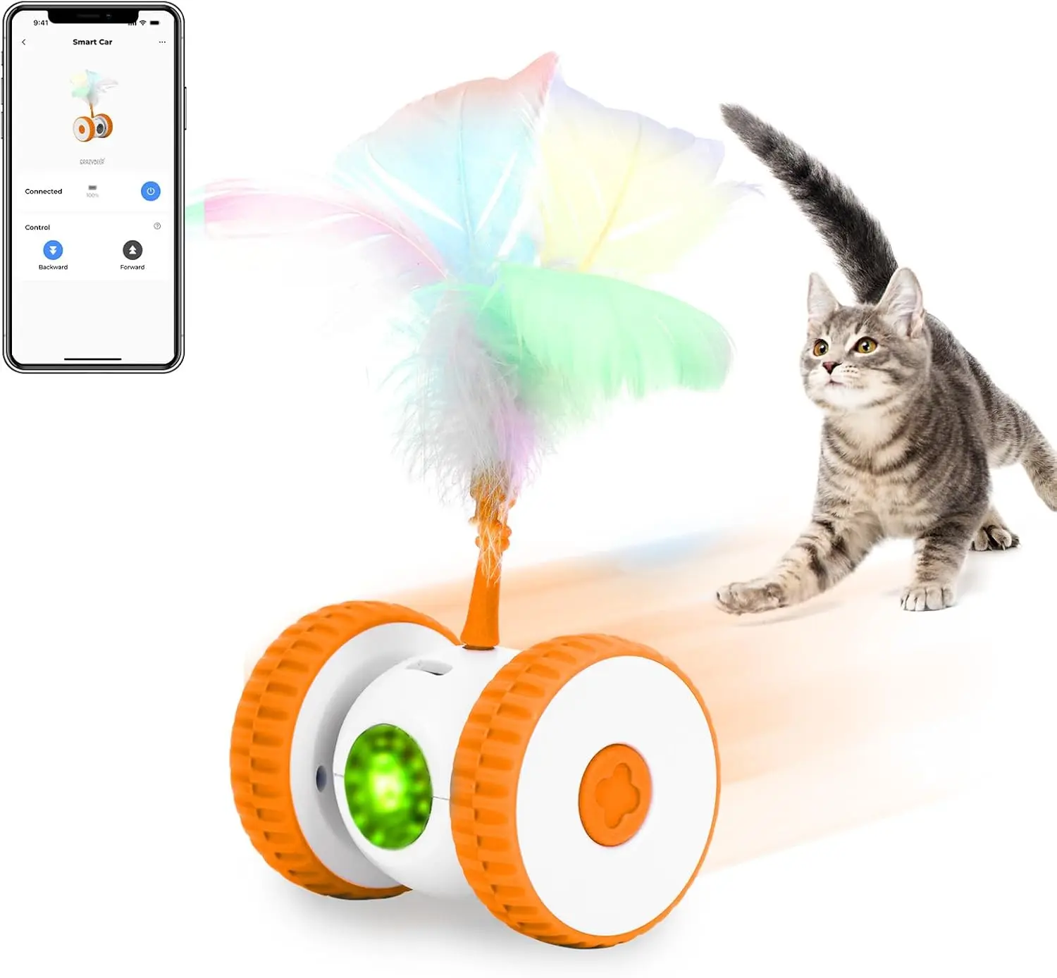 Бадмінтон - мишка,іграшка для тварин USB Cat teaser AND XL-1233