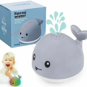 Іграшки для ванної для дітей “Кіт фонтан” Mini Whale Fountain плаваючі іграшки для купання малюків